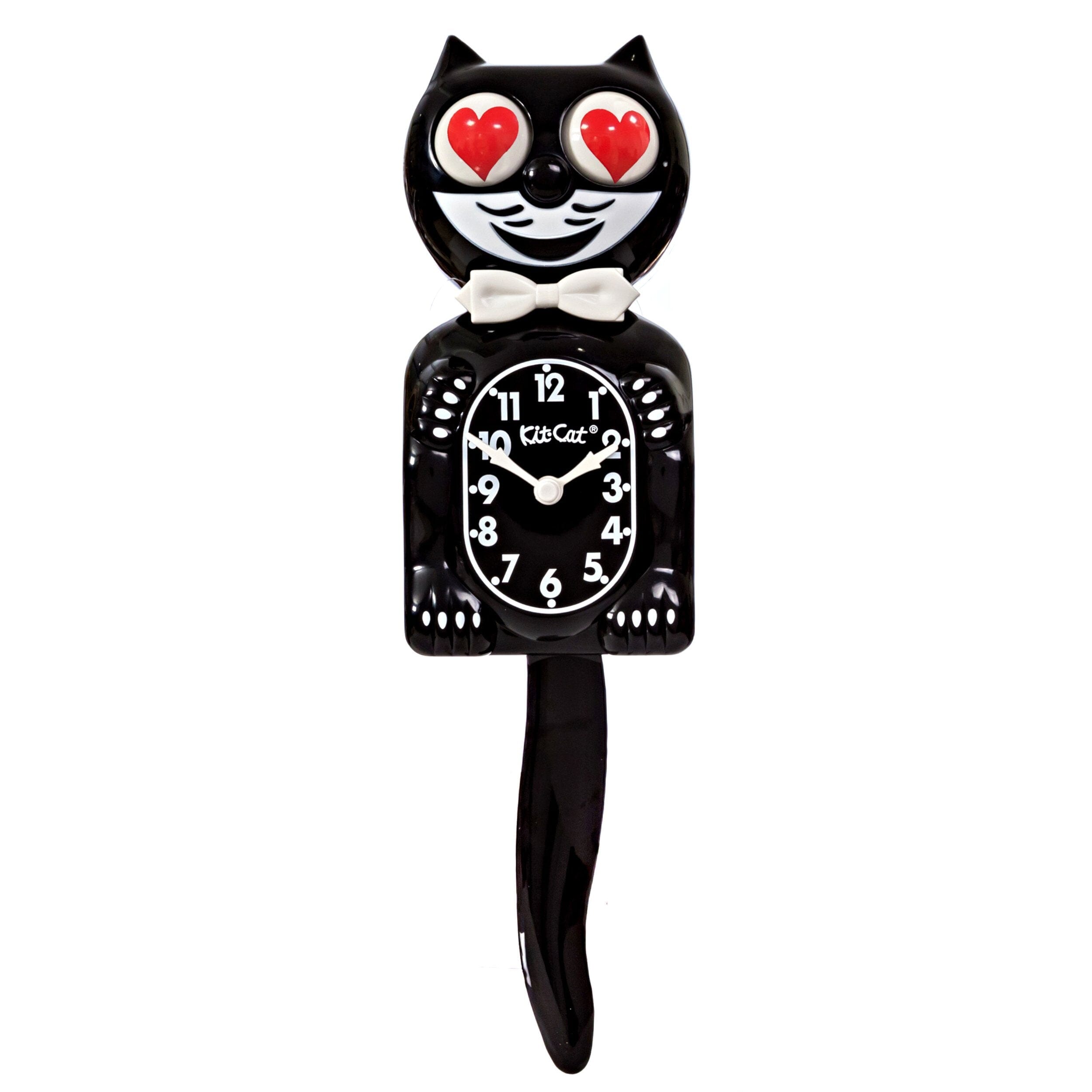 Kit Cat Clock - Horloge murale Kit-Cat Clock Kit Cat Heart Eyes (black)